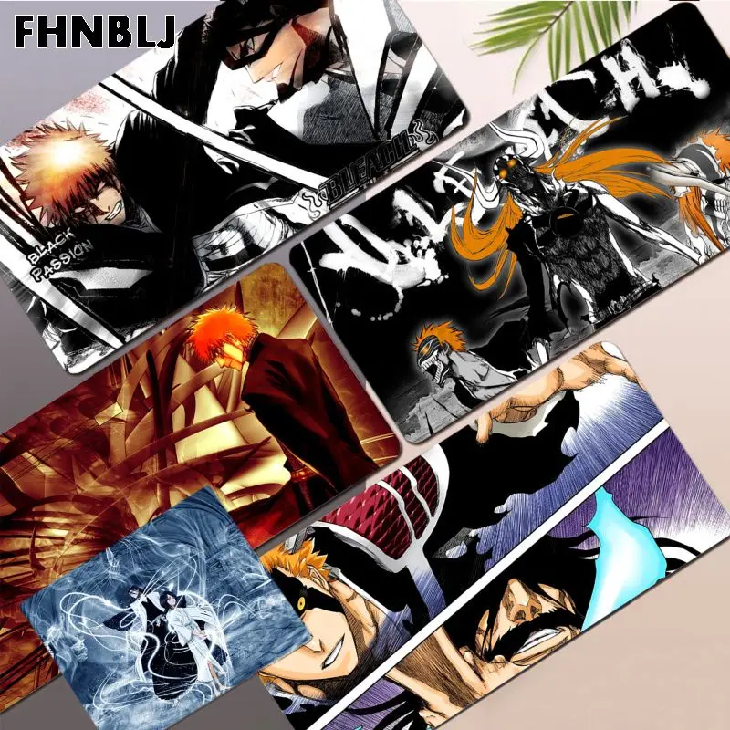 Anime Bleach Mousepad Your Own Mats Keyboards Mat Rubber Gaming Mousepad Desk Mat Size For Game Keyboard Pad For Gamer