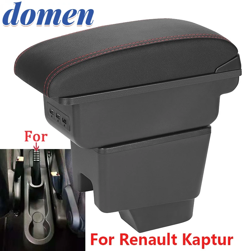 

For Renault Kaptur Armrest KAPTUR Retrofit parts dedicated Car Armrest box Storage box Car Accessories Interior Parts details