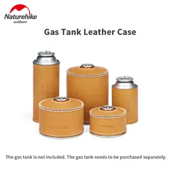 Naturehike Outdoor 5 Types Gas Tank Leather Case Ultralight Durable Protect Jar Camping BBQ Gas Tank Leather Set Picnic Tools