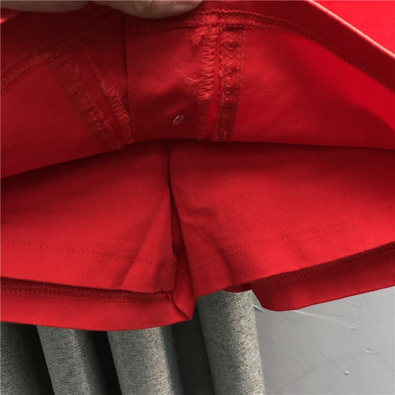 Gonne jeans casual streetwear tinta unita Gonna di jeans monopetto vintage da donna Gonne a vita alta con linea ad A avvolgente