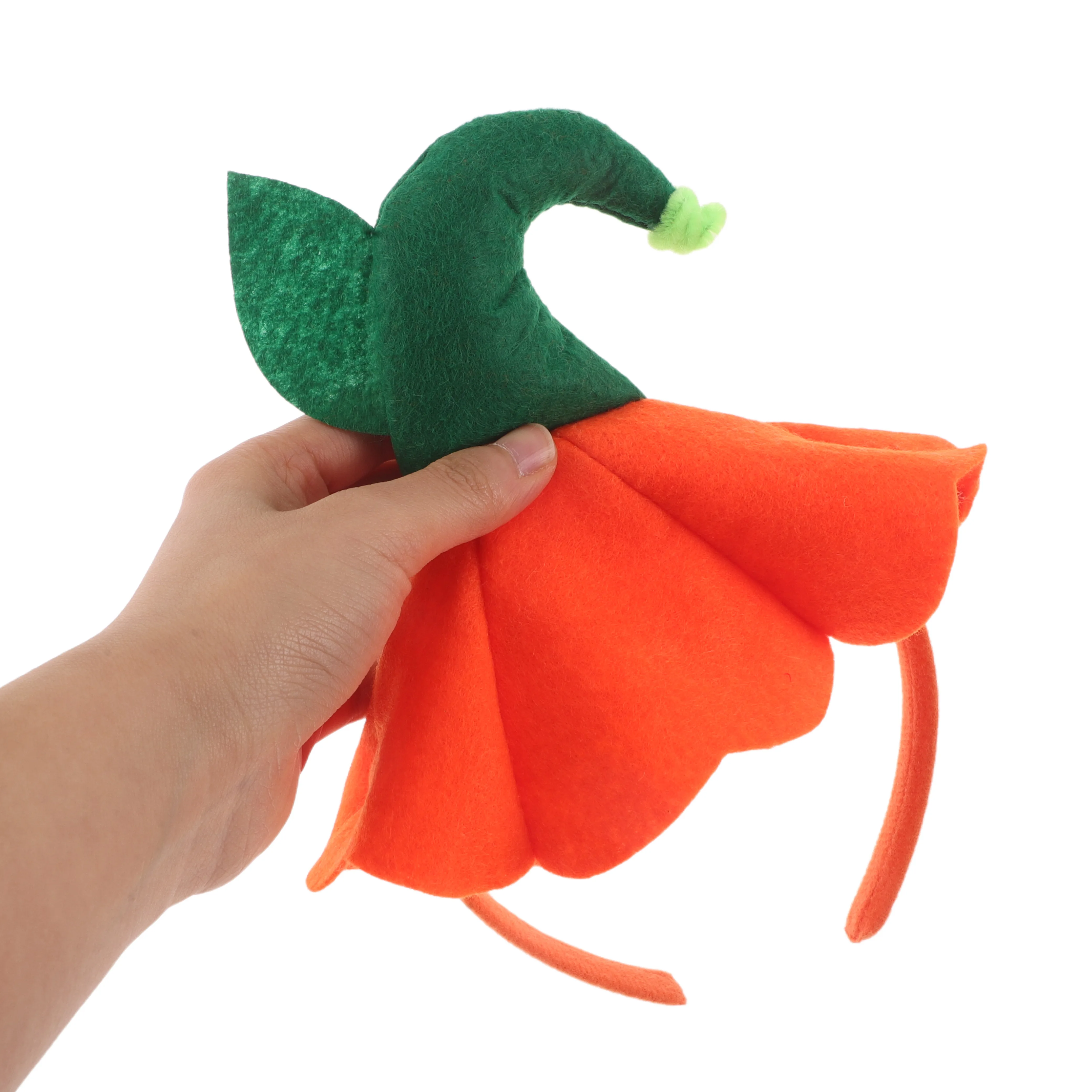 4Pcs Kids Pumpkin Headband for Girls Fall Festival Hair Accessories Thanksgiving Cosplay Party Photo Prop Halloween Costume