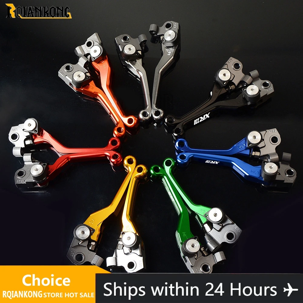 لهوندا XR230 MOTARD XR 230 2005-2012 2011 2010 2009 الترابية دراجة محور مخلب عتلات الفرامل مقبض قبضة دراجة نارية الملحقات #5