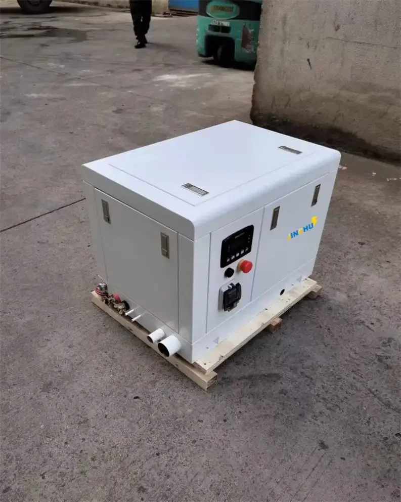 Super Mini 3KVA 5KW 6KVA 8KW Ship Marine Genset Single 3 Phase Fischer Sea Water Cooled Inverter Yacht  Marine Generators