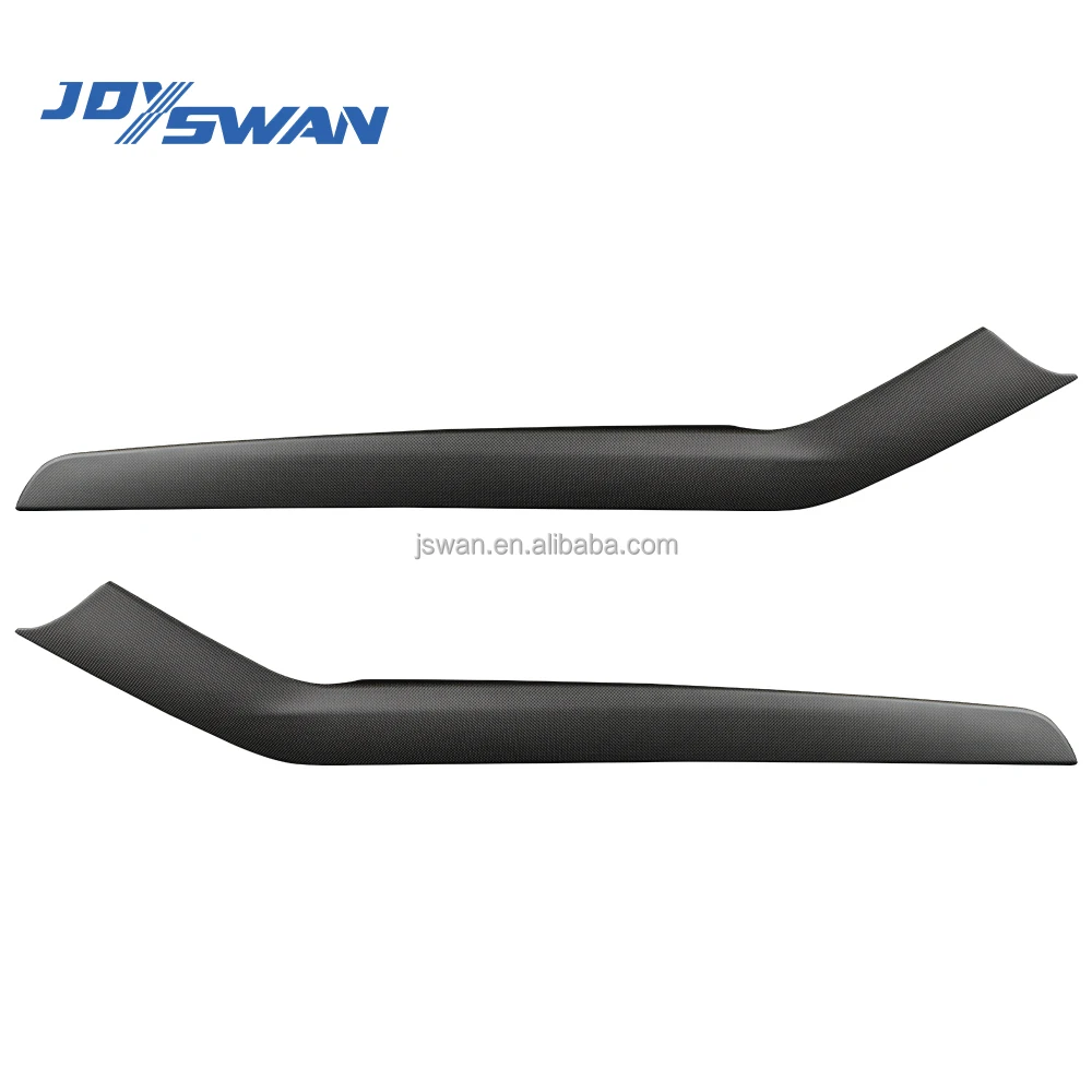 

Plain Weave Carbon Fiber Center Control Side Cover Trim for Teslal Model 3 Highland 2024