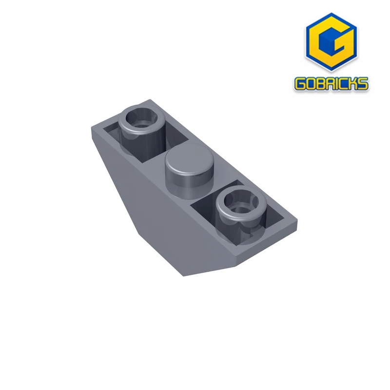 Gobricks GDS-984 pendenza, invertito 45 3x1 doppio compatibile con lego 18759 2341 blocchi educativi fai da te tecnici