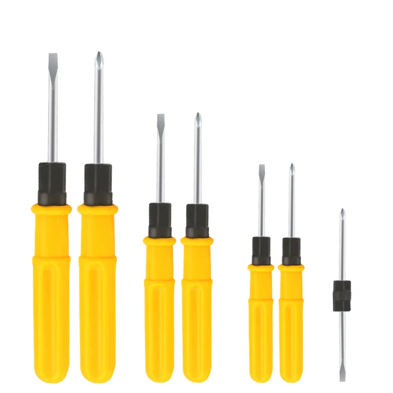 

Slotted cross multi-functional screwdriver combination is applicable to household maintenance appliances and gifts