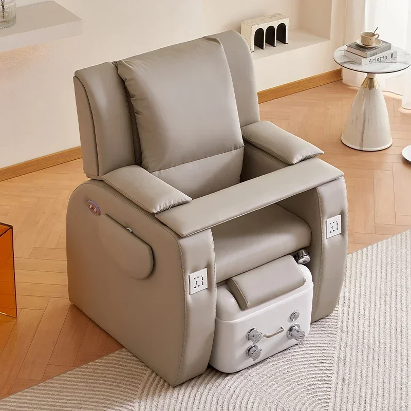 Sofá de manicura, silla de spa para pedicura, tatuaje de pestañas, silla eléctrica para manicura, silla reclinable, tienda de belleza, muebles de salón de baño de pies