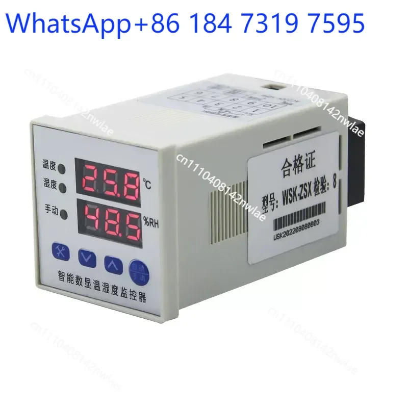 AC DC Universal Intelligent Digital Display Temperature Humidity Controller Distribution Cabinet Dehumidification Heating SMT