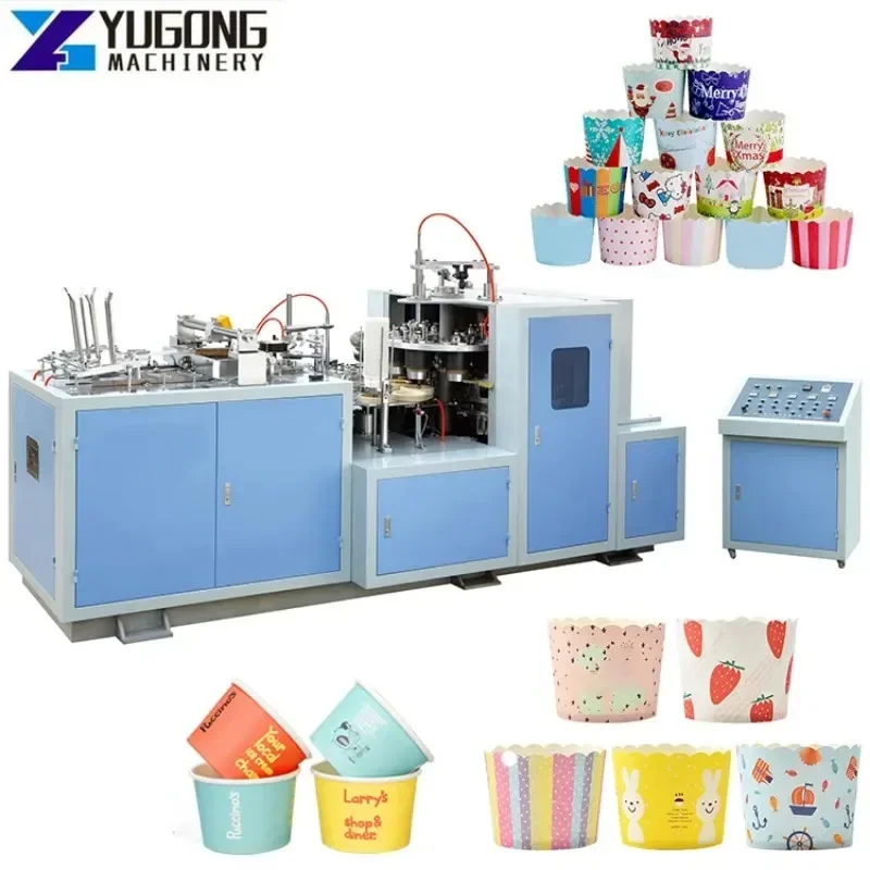 

Paper Cup Machine Fully Automatic High Quality Disposable Paper Bowl Coffee Cup Tea Cup Forming Making Machine