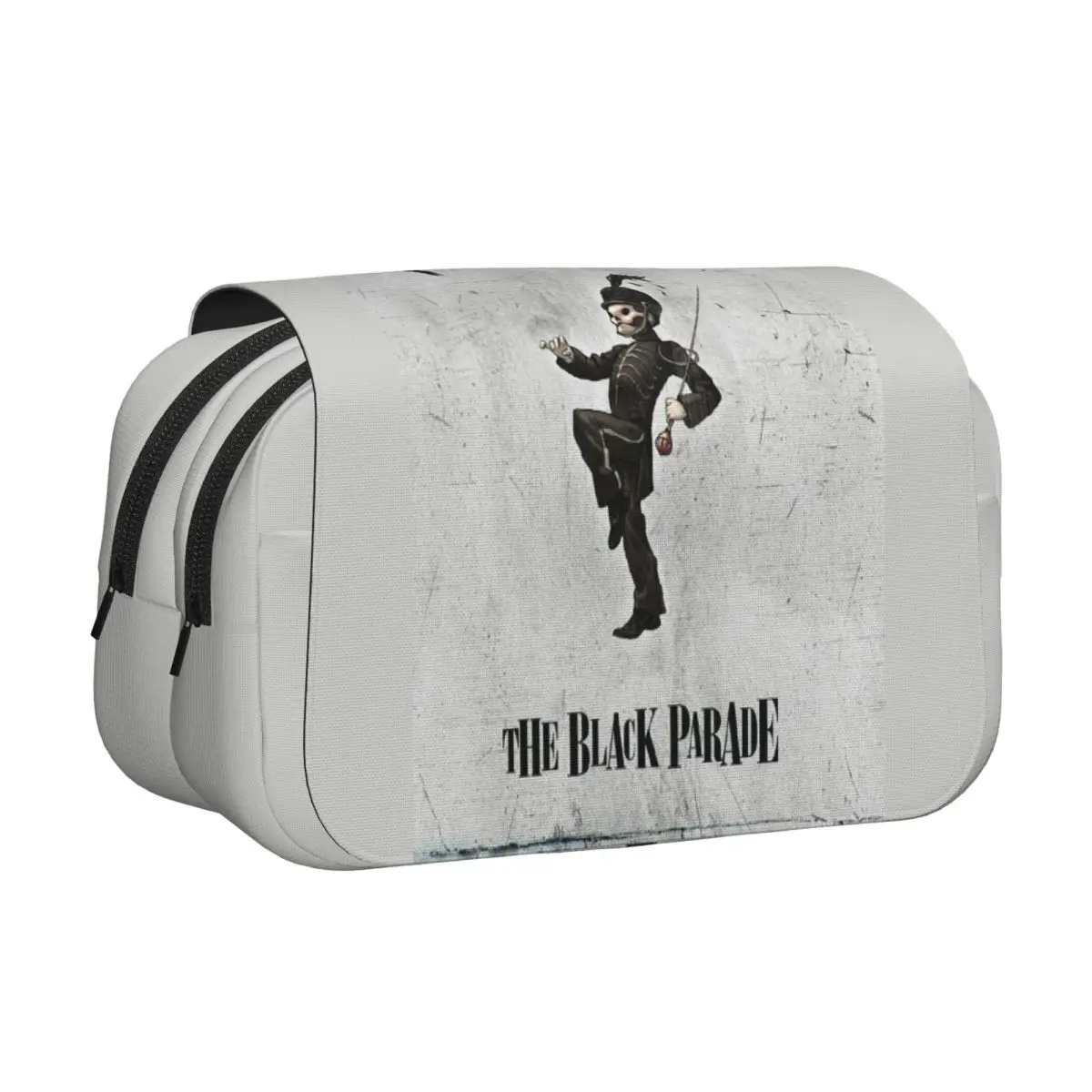 My Chemical Romance Pencil Case Pen Holder Hard Shell Leather Big Capacity Pen Box Pencil Bag for Kids Gifts