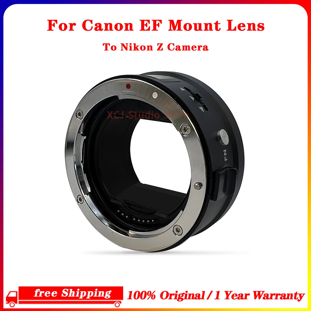 FUNMOUNT EFTZ EF-NZ Адаптер объектива с автофокусом для объектива с креплением Canon EF для камеры Nikon Z9/Z8/ZF/ZFC/Z72/Z62