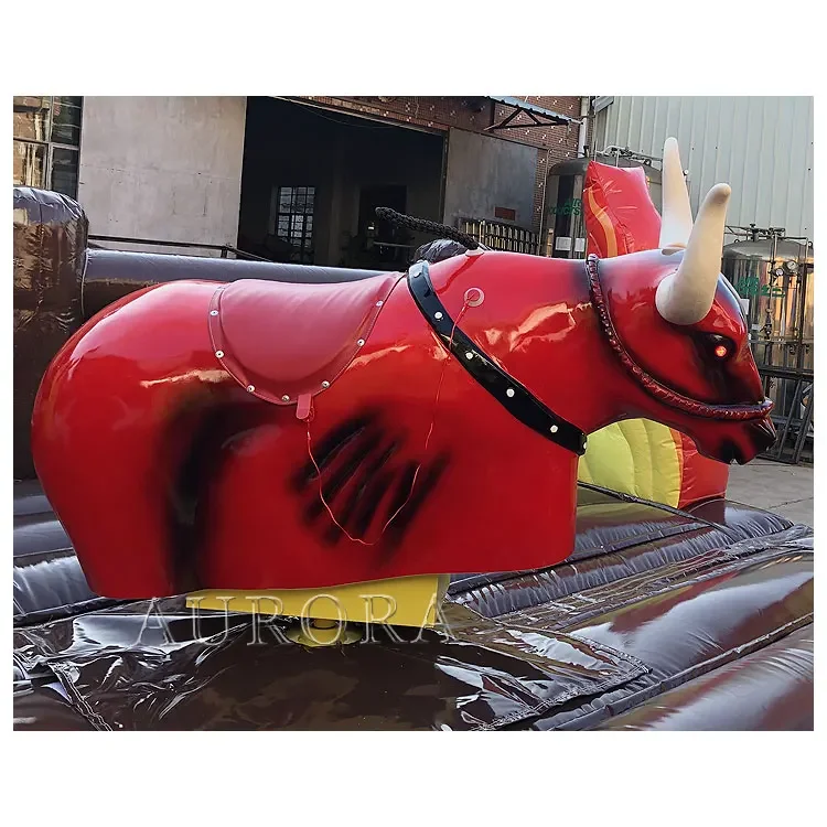 Adults Riding Machine Inflatable Mechanical Games Rodeo Ride Bull Mecanic Bull Mechanical Rodeo Bullfighting Bull for Sale