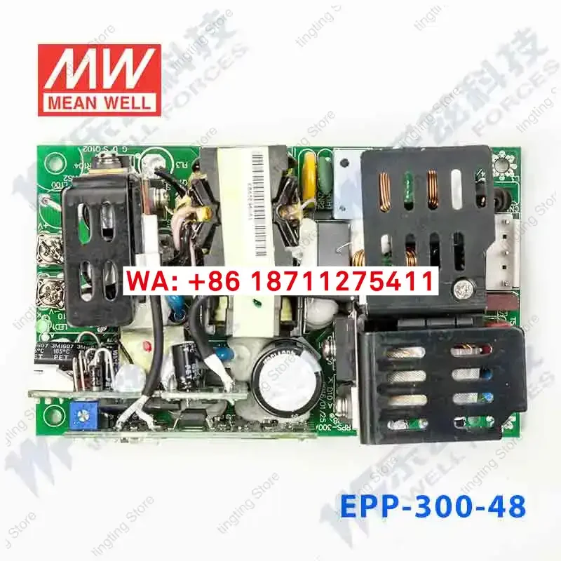 Mingwei EPP-300-48 300W power supply 48V6.25A substrate PCB bare board DC PFC voltage regulator Taiwan