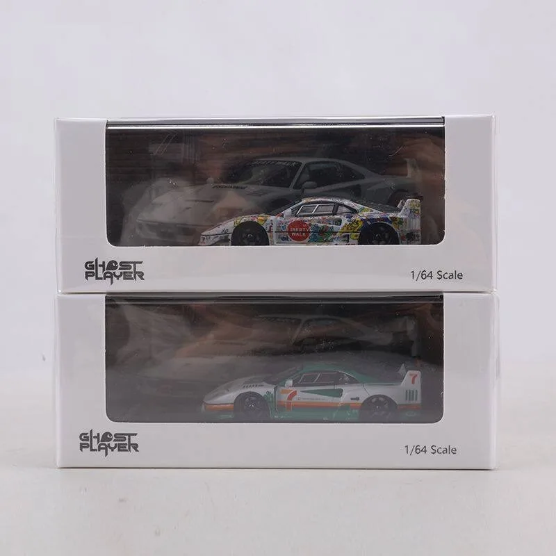 CHOST PLAYER 1: 64 high-end sports car, die-cast alloy car model, gift for boys, adult collection piece.