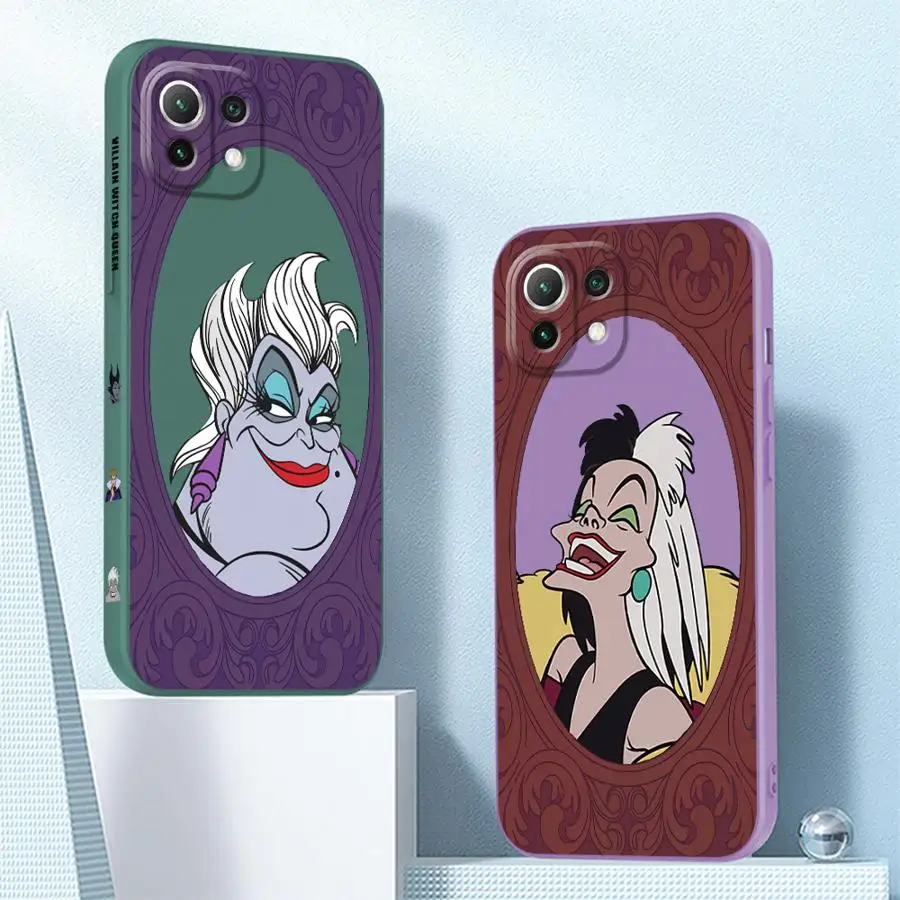 Villain Witch Queen phone Case for Mi 11 Lite 5G 11T Pro Poco X3 NFC X3 Pro X4Pro5G X4 GT X5 5G X5 Pro 5G M3 Pro 5G