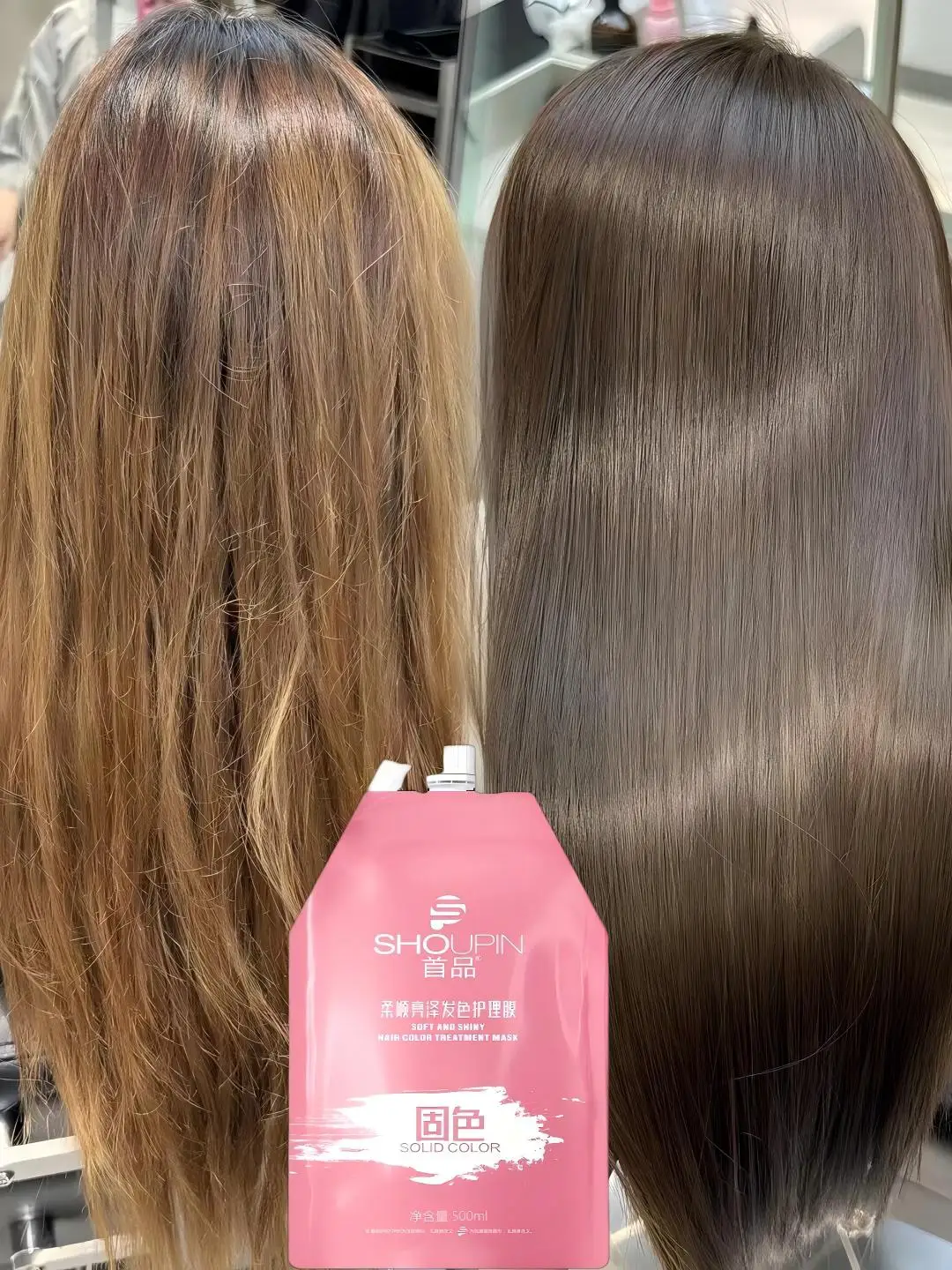 

Magical Keratin Hair Mask 5 Seconds Repair Damage Frizzy Treatment Scalp Hair Root Shiny Balm Straighten Soft Hair Care 30ml/500