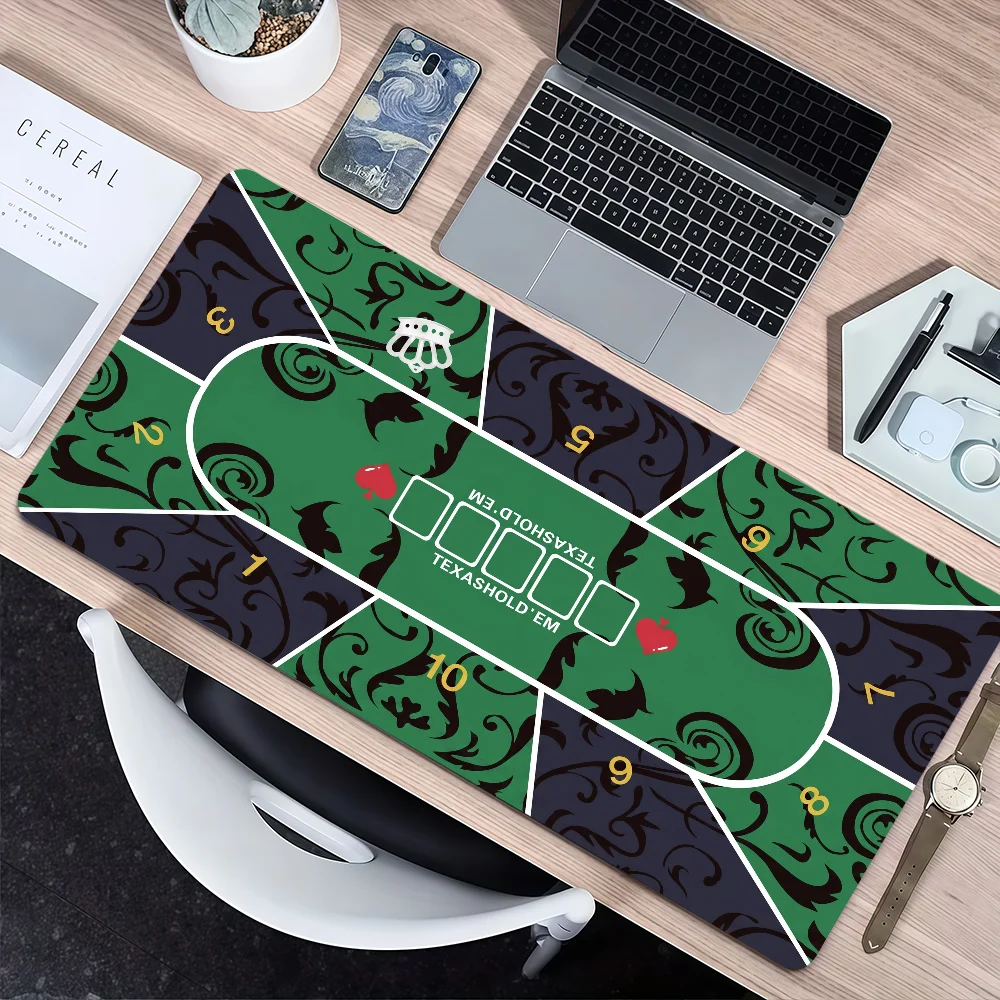 Cool Texas Hold em table Poker Mouse Pad Non-slip Thickened MousePad Large Writing Lockedge Gaming Cushion Office Student