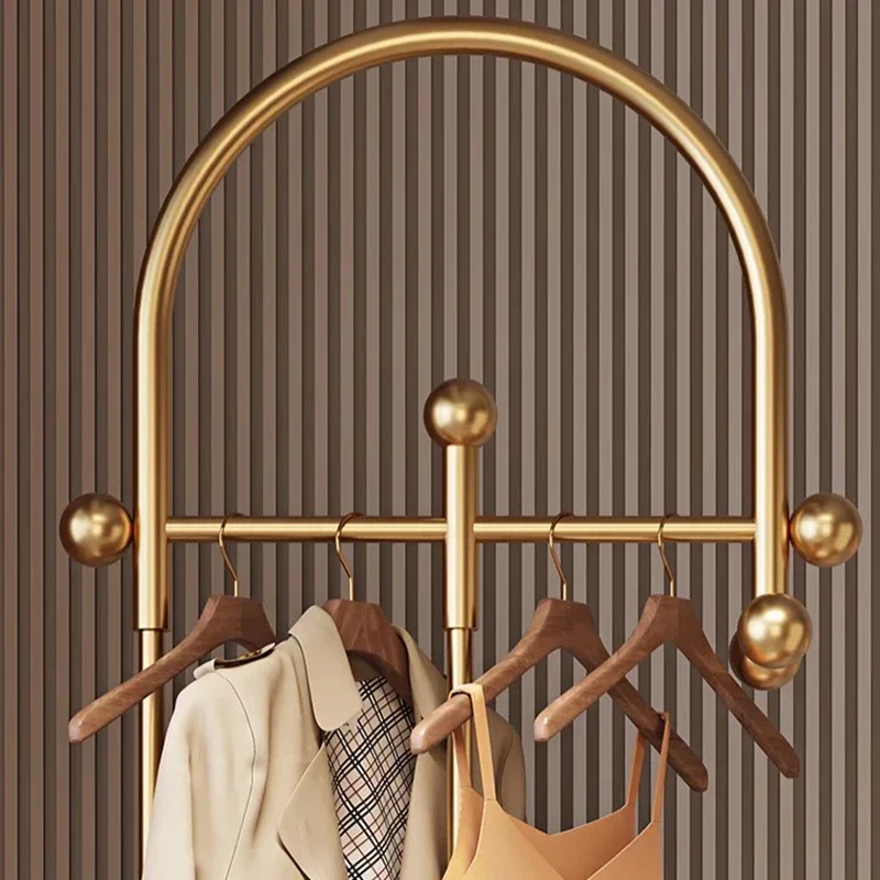 Hat Stand Coat Rack Floor Open Wardrobe Clothes Racks Hanging Garment Sideboards Shelf Perchero Pared Furniture Living Room SQC