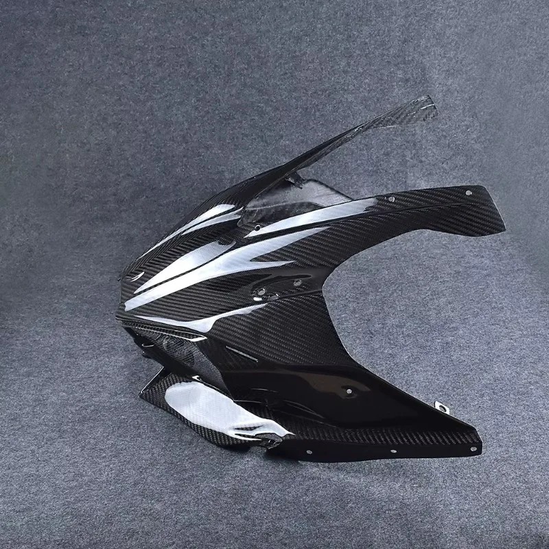 for H2 Modified Carbon Fiber Front Hood Fairing Motorcycle Modified Accessories 15 + Plastic Fairing Kit 3