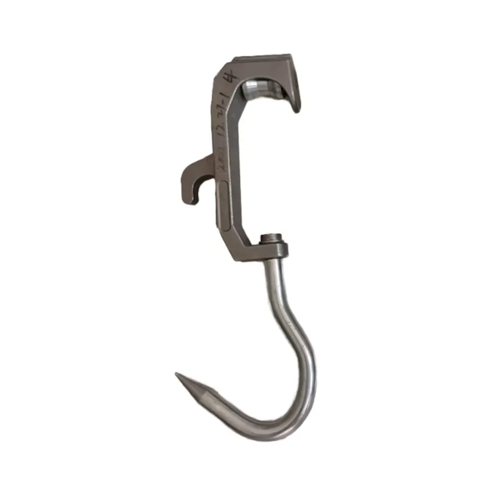 

High Quality Stainless Steel 304 Slaughterhouse Abattoir Hanging Cattle Meat Hook Refrigerator Truck Pulley Butchers Hook