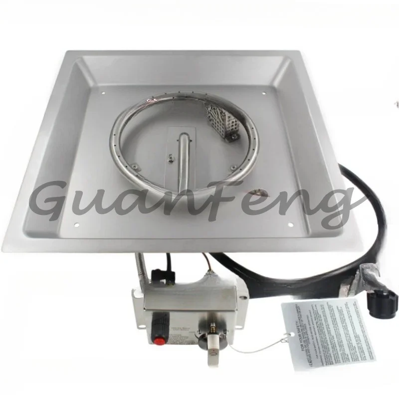 Square concave brazing furnace system 480Mm gas low pressure stainless steel furnace