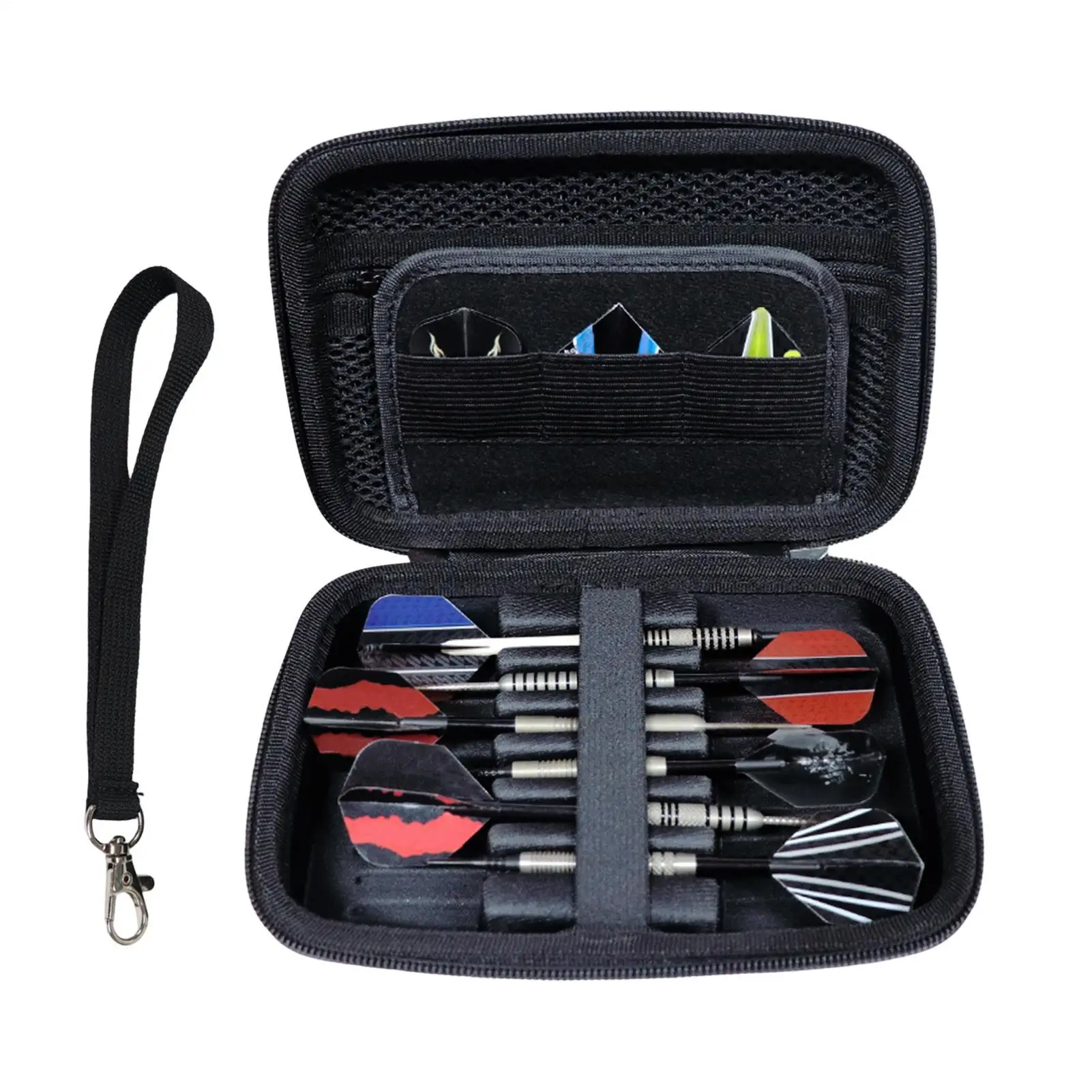 

Чехол для дротиков, портативный мешочек для хранения, органайзер для дротиков с мягкими наконечниками для игроков, коллекционеров, начинающих, соревнователей, для турниров и лиг