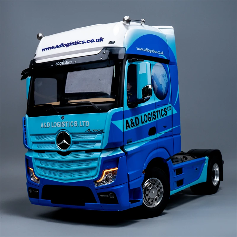 LED-Scheinwerferlampengruppe, fließendes Licht für 1/14 Tamiya RC Muldenkipper SCANIA 770S 56368 #   56371 #   Mercedes-Benz ACTROS 3363 Teile