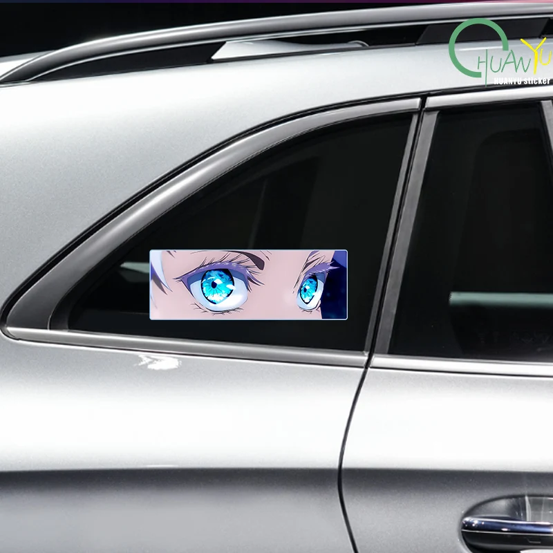 Motorcycle and car reflective anime eye killing decal sticker decal personality decorative sticker modification sticker