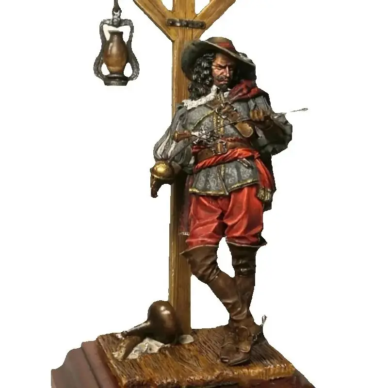 

Pirate Tycoon Resin Figure Model Kit 1/24 Scale Unassembled Unpainted Toy