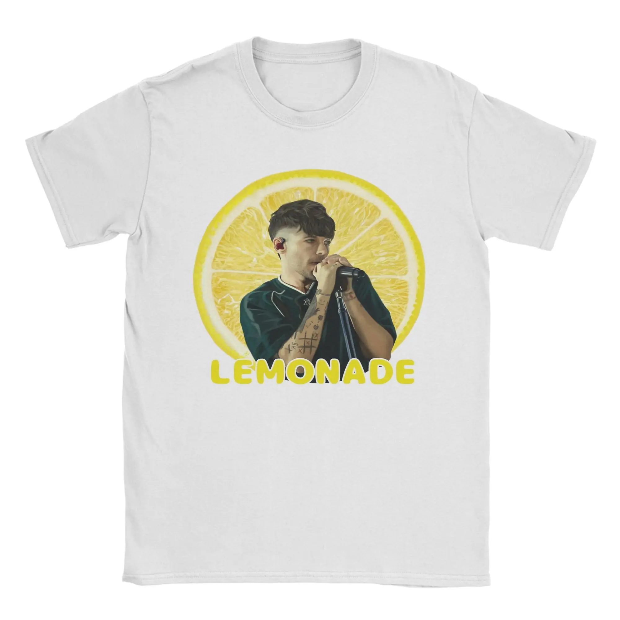¿Cómo llegamos a esto? Louis Tomlinson Camiseta de algodón unisex con gráficos de la gira del álbum 2026, camiseta de manga corta con cuello redondo a la moda para verano