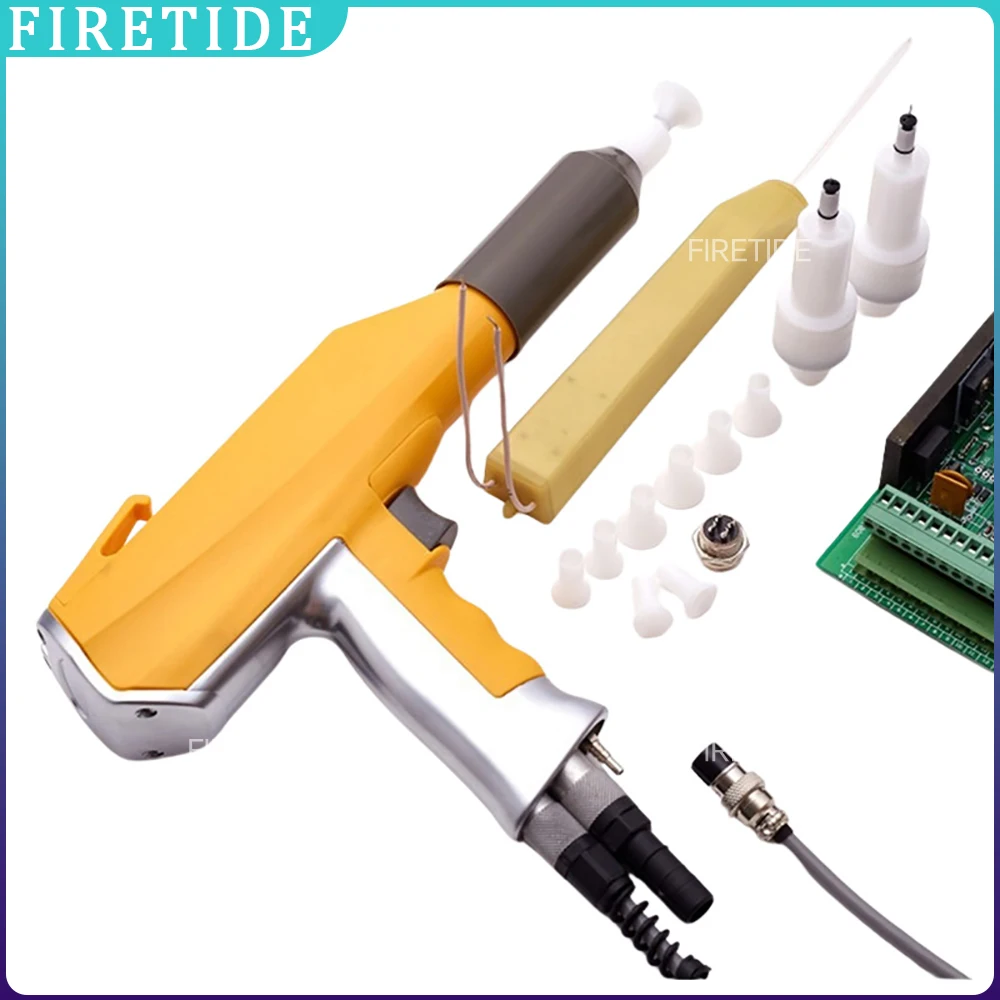 

Powder Spray Gun Body And HV Cascade Modular Waterfall Manual Electrostatic Powder Coating Gun Shell Kit