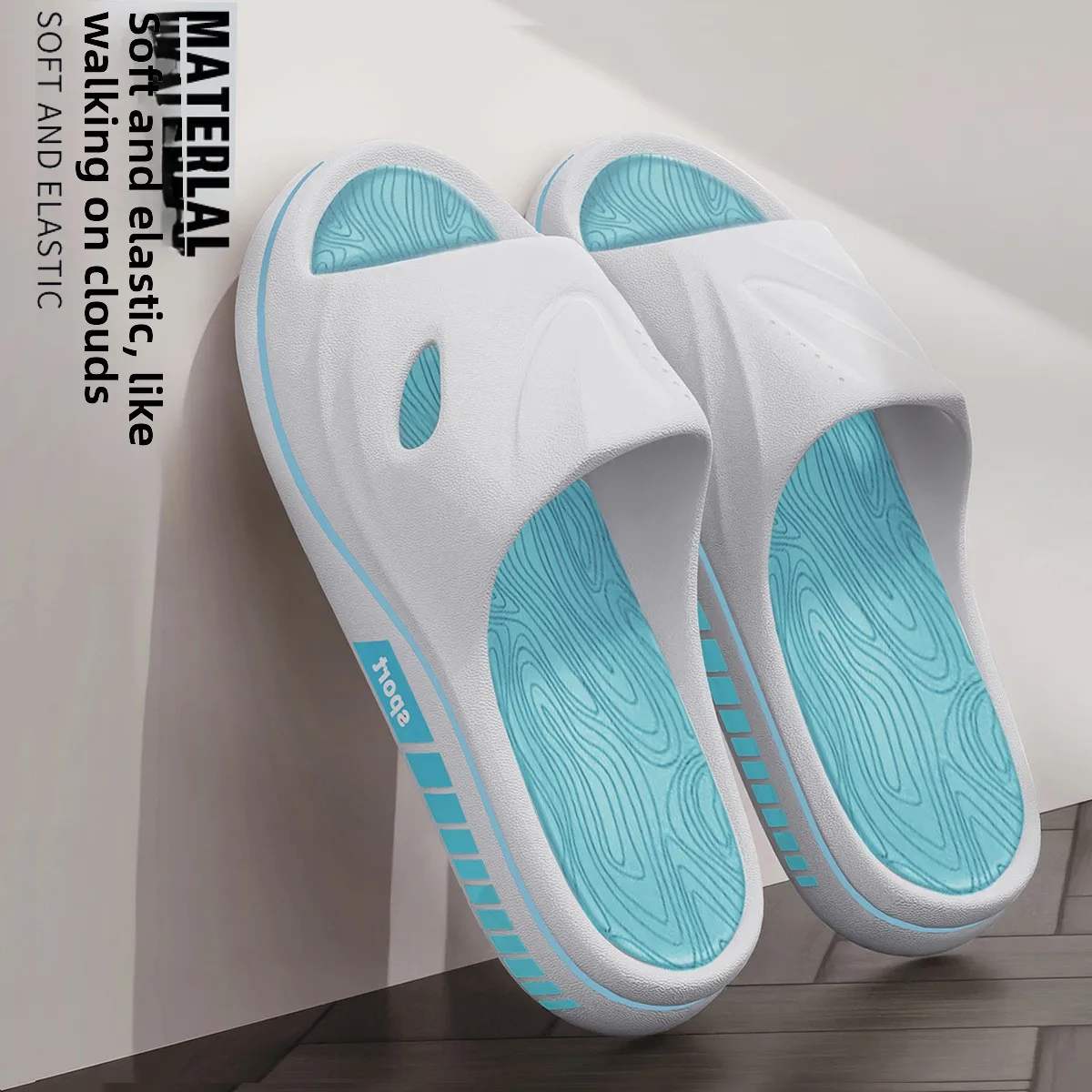 

Мужские летние тапочки, новинка 2024 года, уличные и домашние противоскользящие модные домашние крутые тапочки большого размера, модель M