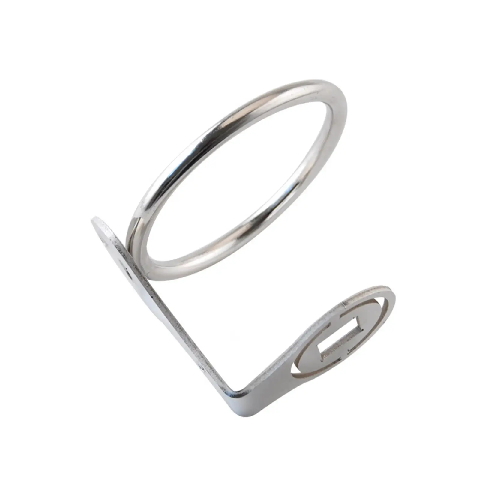 

Кронштейн для бутылки с водой из нержавеющей стали, прочный, простой в установке, кольцо для лодки, держатель для напитков для автомобиля, грузовика, прицепа, автофургона