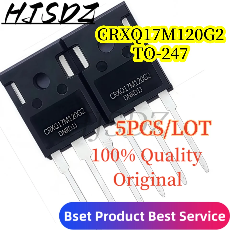 Silicon Carbide MOSFET【5PCS/LOT】CRXQ17M120G2  1200V/11A TO-247 package SiC power device [Ready stock, fast delivery]