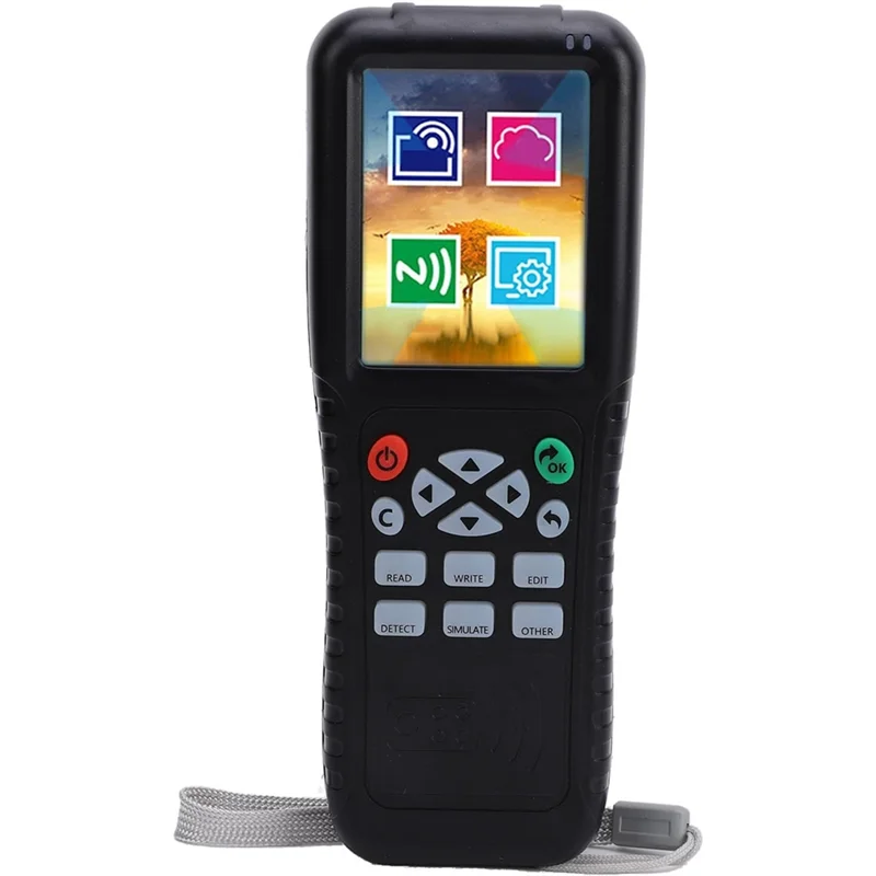 Copiadora de tarjetas NFC portátil Y45A-X100, herramienta de descifrado de frecuencia inteligente, interfaz USB tipo C para sistemas de Control de acceso, seguridad