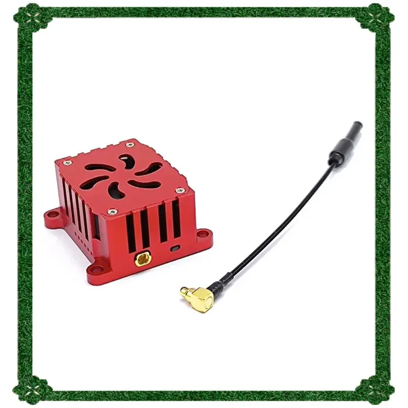 24-Hour Delivery FPV Wireless Transmitter 5.8Ghz 1.6W 48CH With Heat Sink And Fan Long Distance Video AV Audio Sender For RC Pla