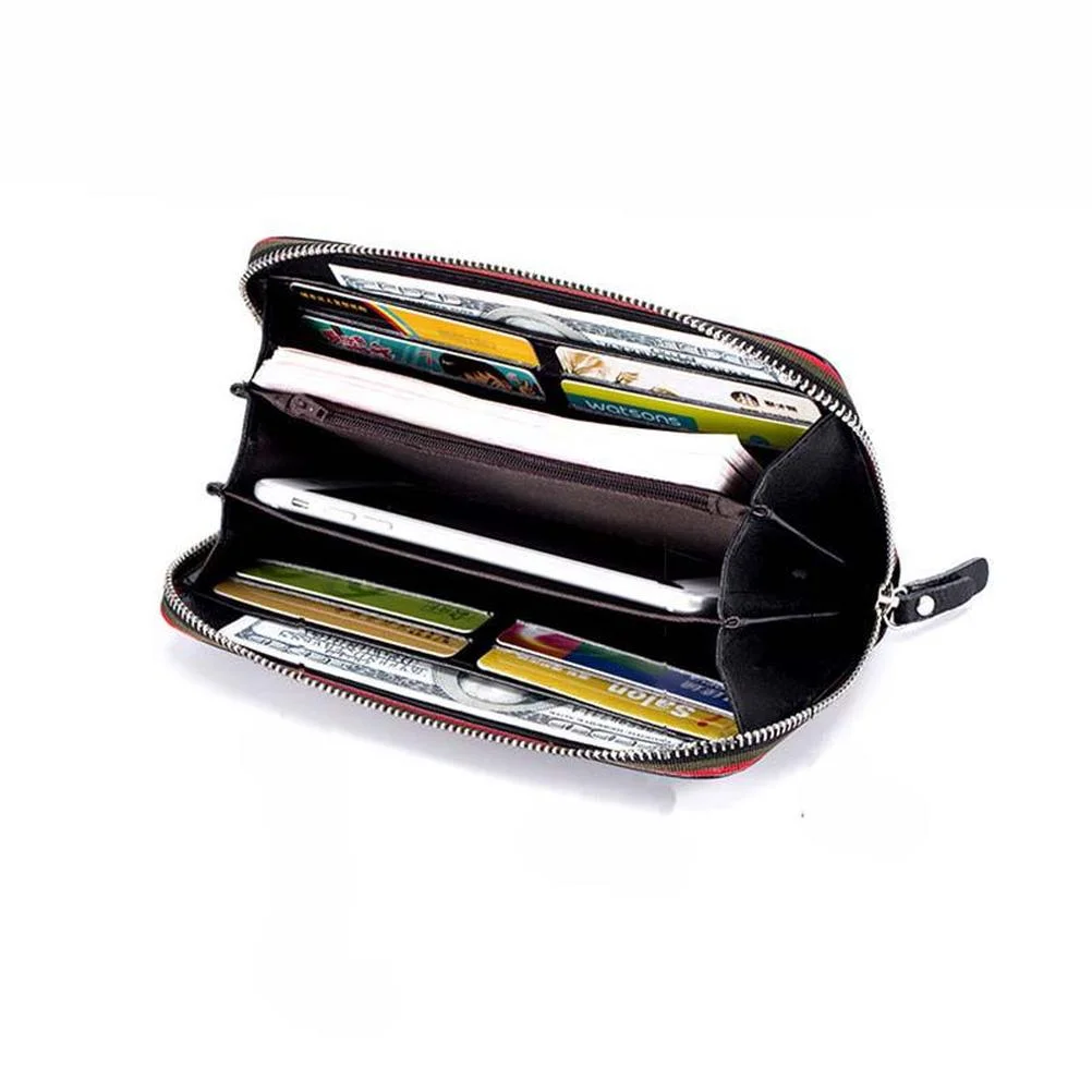 Genuine Leather Wallet Women 2023 NEW RFID Protection Women Wallet with Credit Card Holder Ladies Luxury Wallet Bag