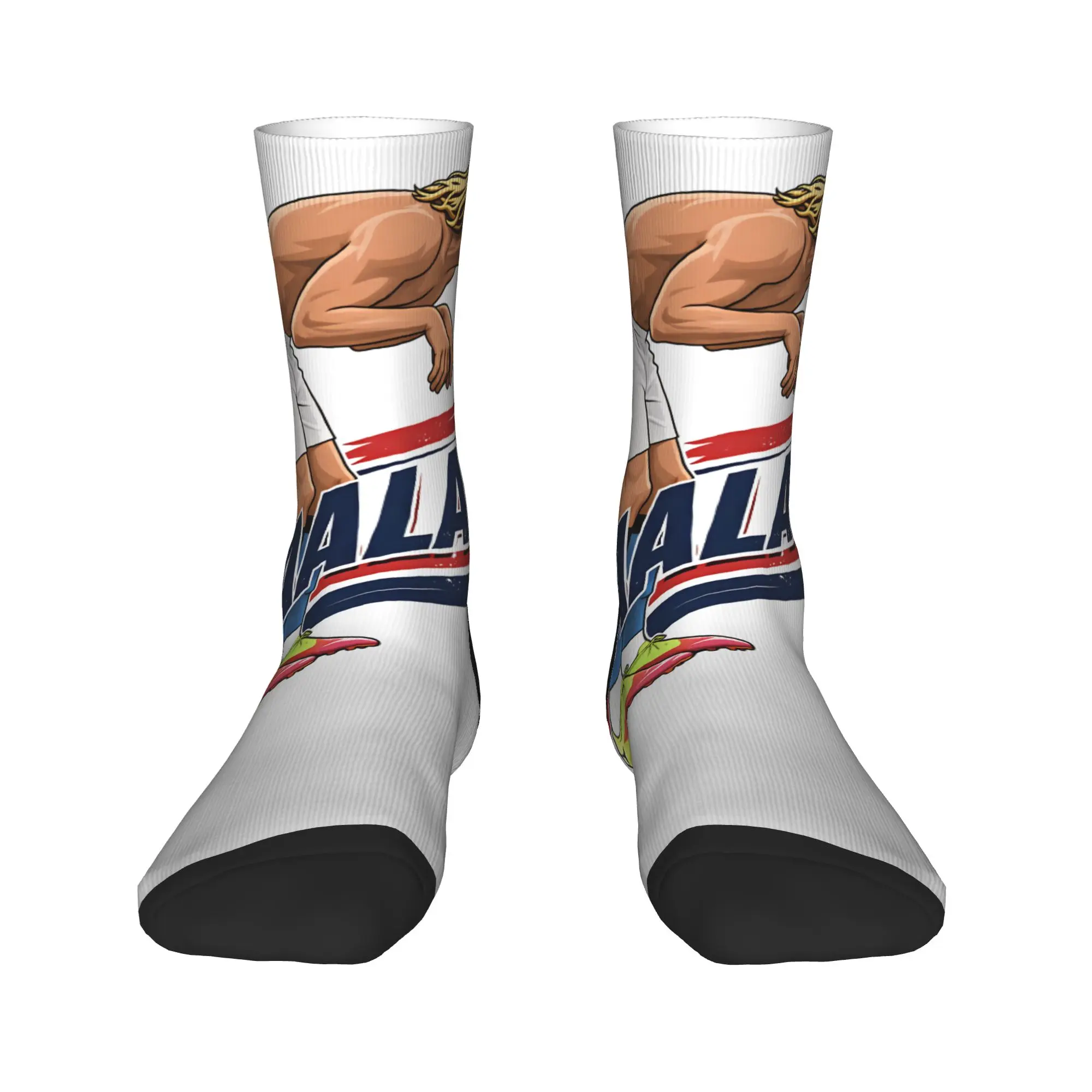 Erling Haaland 2026 Stockings  Novelty Socks Unisex Men High Quality Socks Autumn Climbing Graphic Anti Skid Socks Birthday Gift