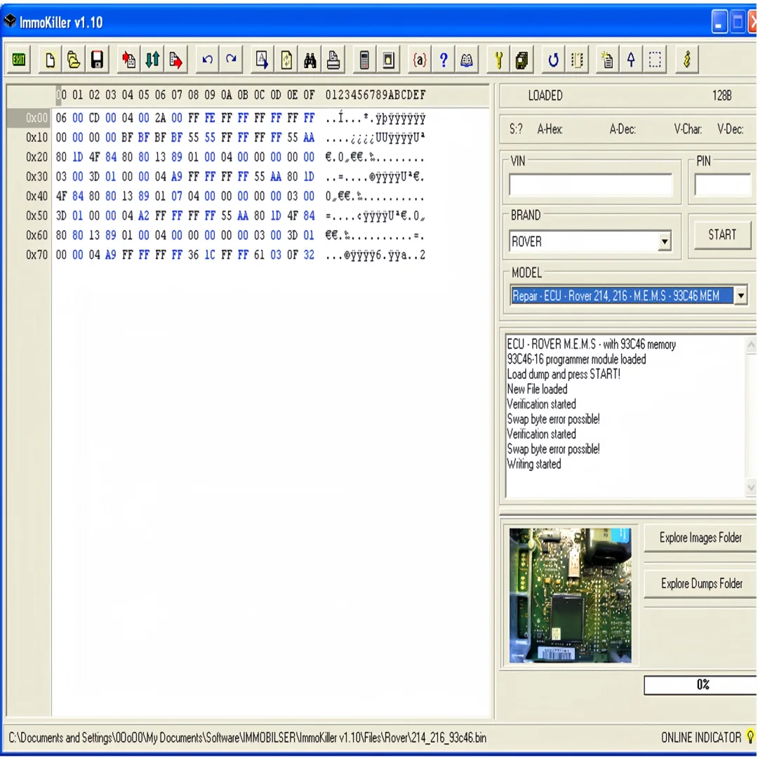 أحدث إصدار من أدوات السيارات ImmoKiller V1.10 IMMO off Software V1.1 ECU أداة مبرمج لإصلاح السيارات أداة تمرير منع الحركة #4