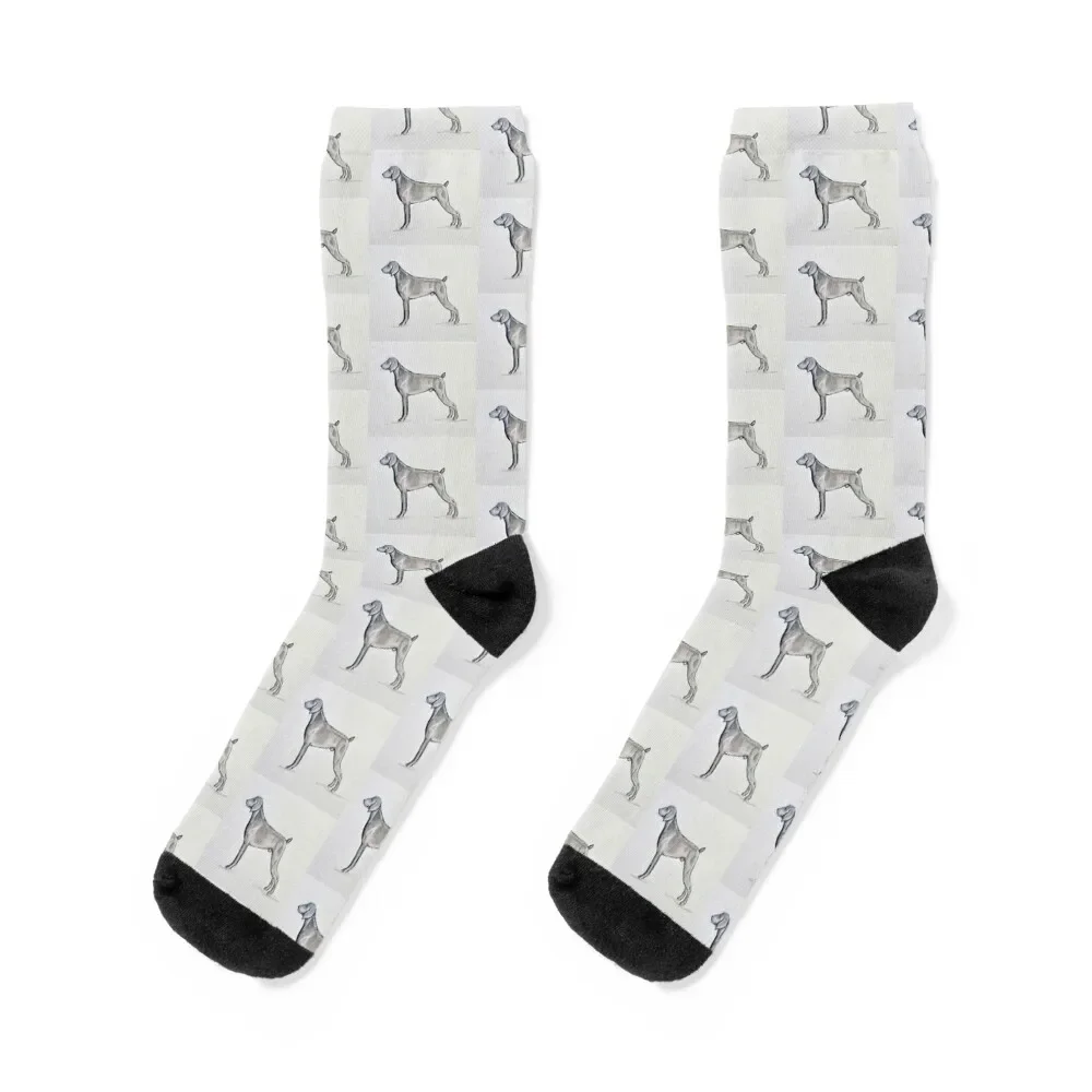 

Weimaraner Socks man Antiskid soccer Girl'S Socks Men's