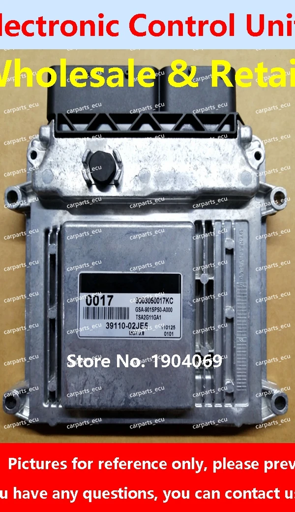 

39120-26BG6 UG6 ECU 39124-2B120 B212/39111-26BC7 S32 For Hyundai Elantra KIA Car Engine Computer Board/MG7.9.8 39110-02JE5 0017