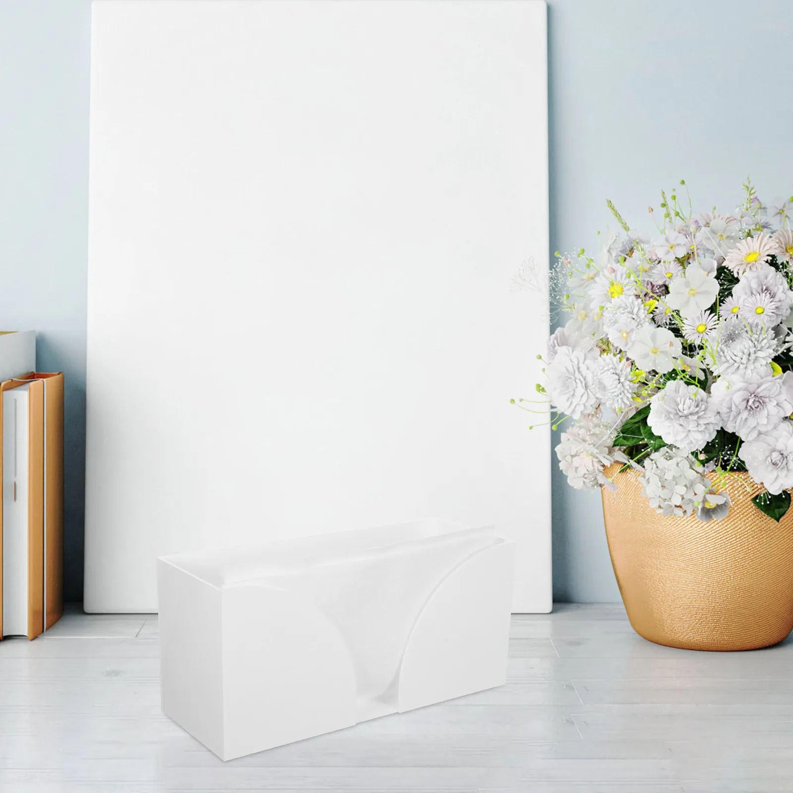 

Acrylic Paper Towel Dispenser Countertop Transparent Tissue Storage Box for Kitchen Bathroom Restaurant Office Desktop Napkin