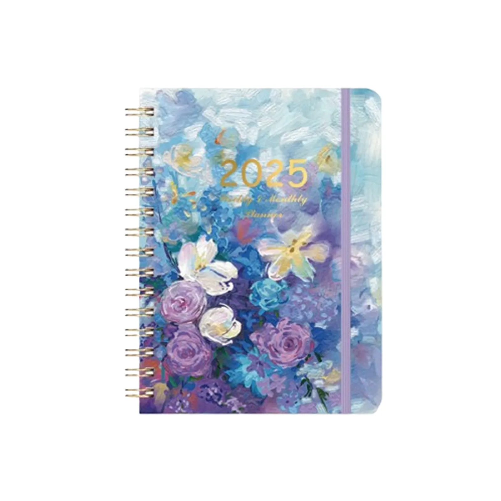 Notebook Daily Planner A5 Coil Schedule 2025 2024 new