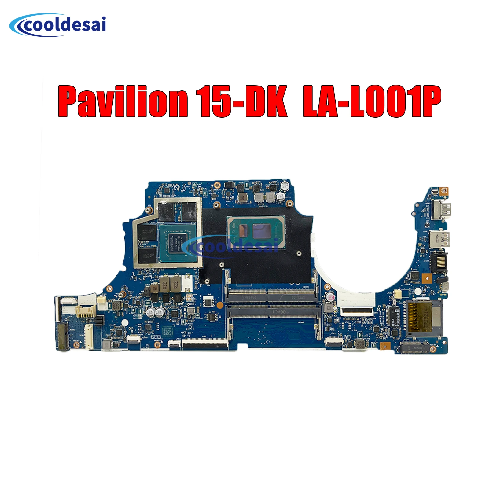 

For HP Pavilion 15-DK HPT52 LA-L001P Laptop Motherboard CPU:I5-11300H I7-11370H GPU: GTX1650 V4G 100% Working