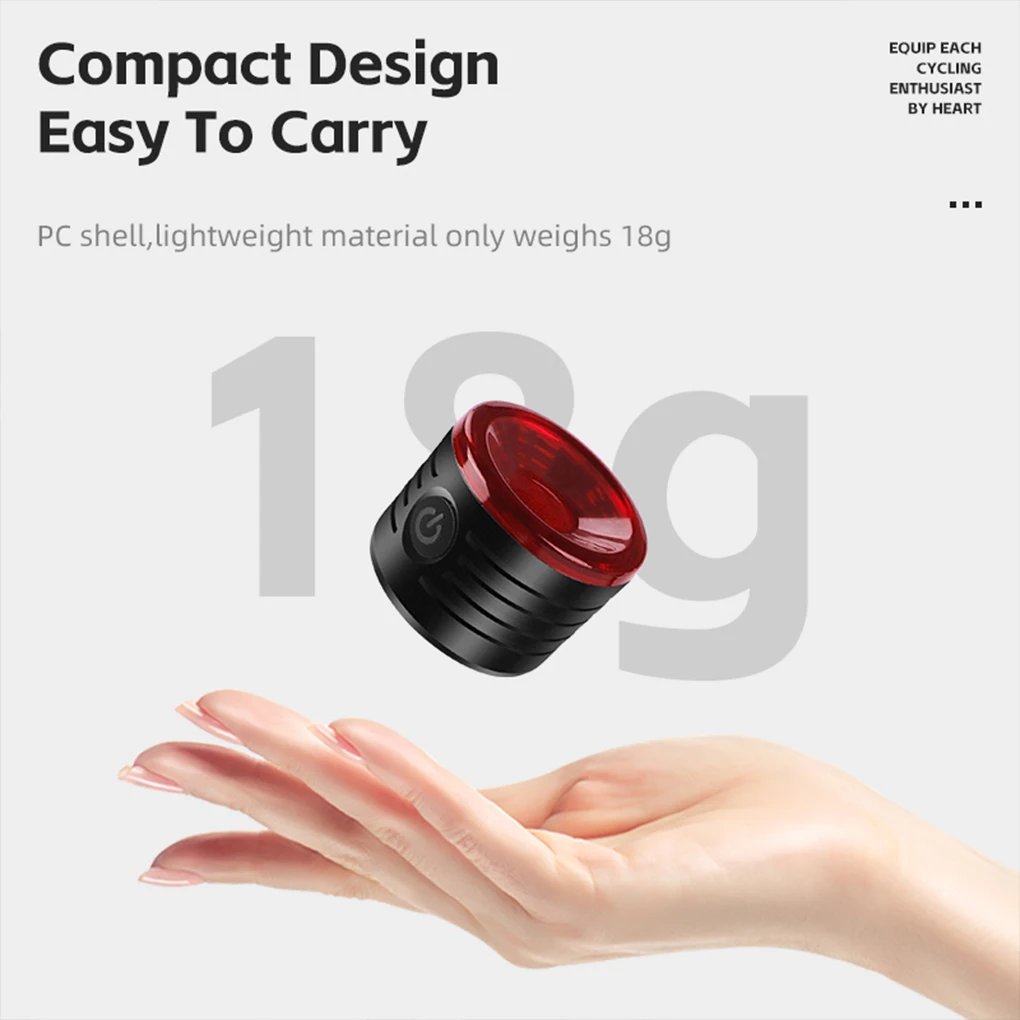 

Задний фонарь для велосипеда MTB, задний фонарь для шоссейного велосипеда lP55, водонепроницаемый светодиодный задний фонарь для зарядки, сигнальная лампа, аксессуары для велоспорта