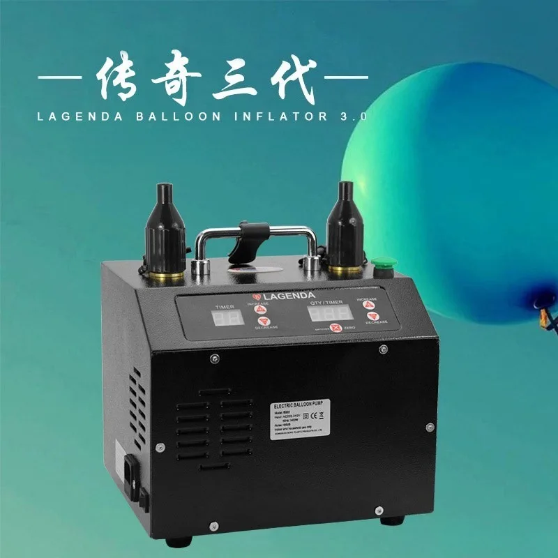 Timed and Quantitative Inflator for Long Strip & Round Balloon Decorations, Legend Gen 3, Gen 4, Gen 5