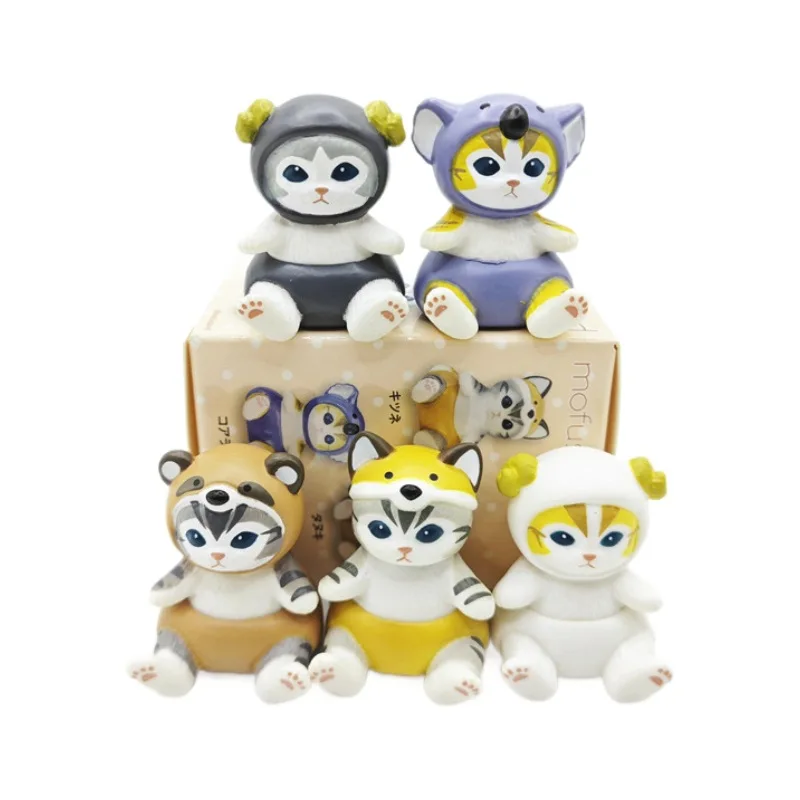 

Adorable Mofusand PVC Model Action Figure in Colorful Box, Ideal Gift for Animal Lovers - Koala Fox