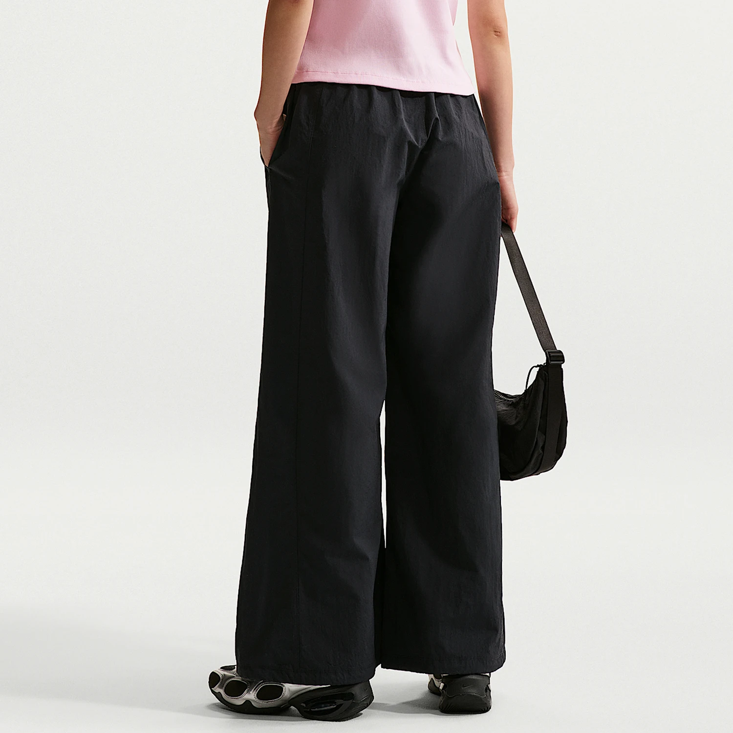 Nike genuine Sportswear women's loose mid waist structured pants IR1639-010
