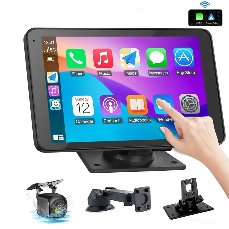

2026 Модернизированный беспроводной экран CarPlay для Android и Iphone Портативный автомобильный игровой адаптер для бесшовных развлечений в автомобиле
