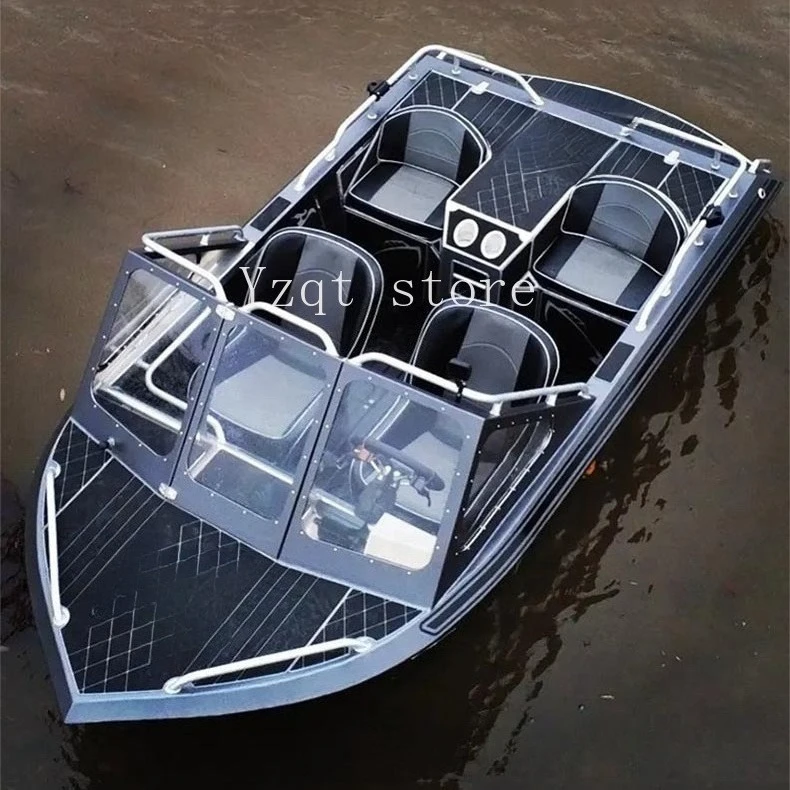 Water Surfing Electric Kadin Boat Motorboat Jet Boat Aluminum Alloy Material Entertainment Equipment Multifunctional Night